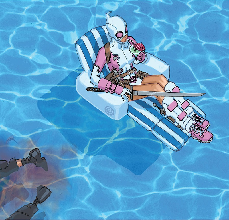 Illustration for article titled The Unbelievable Gwenpool Finale is All About the Incredible Power of Comic Books